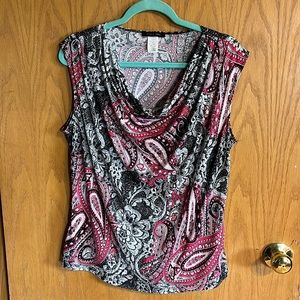 Jennie and marlis sleeveless blouse